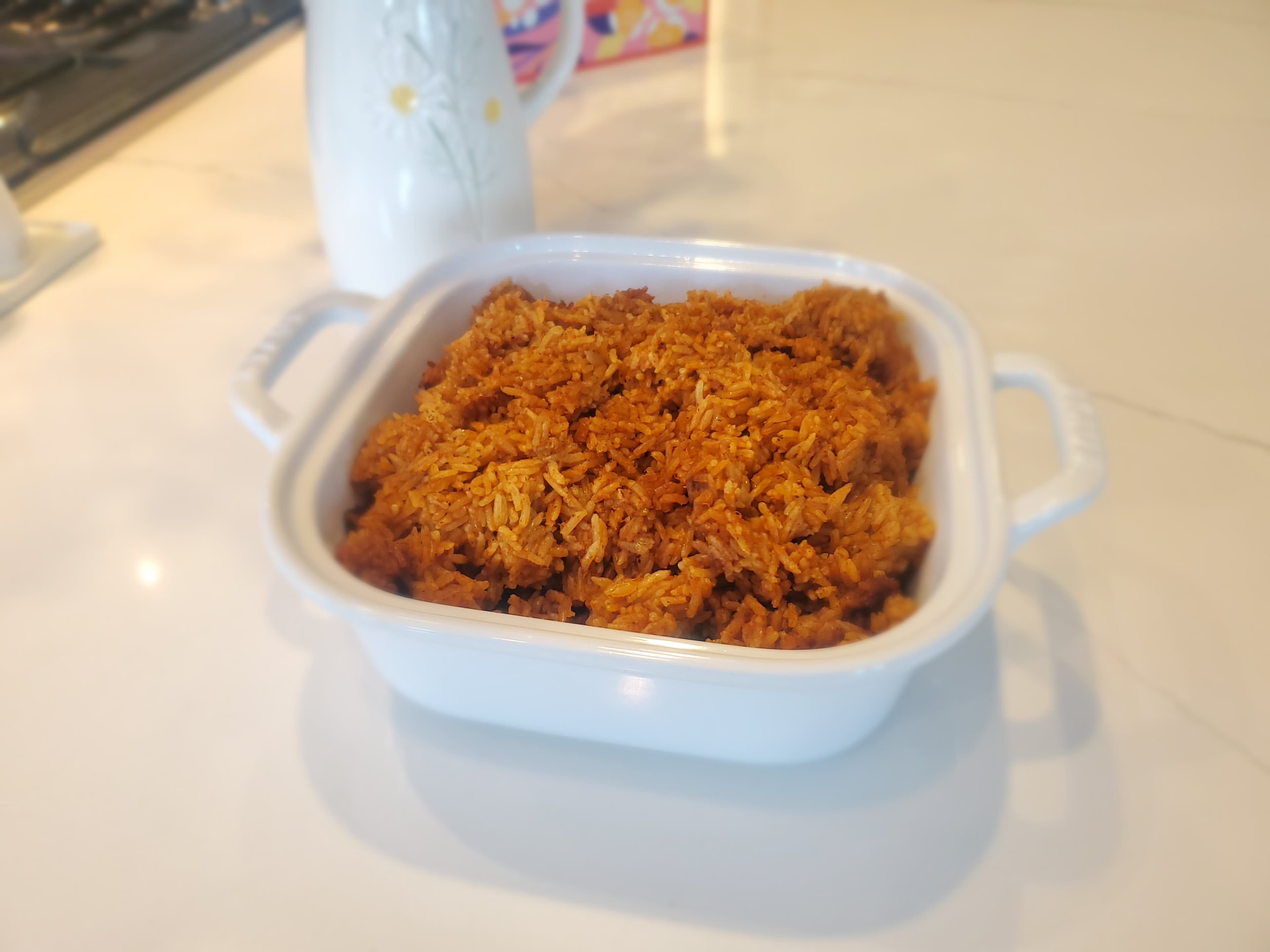 Oven Baked Jollof Rice